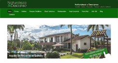 Desktop Screenshot of naturalezaydescanso.com